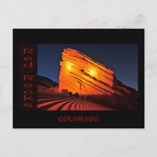 rote Felsen, COLORADO Postkarte