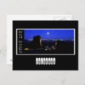 rote Felsen, COLORADO Postkarte (Vorne/Hinten)