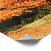 Rote Felsen in der Nähe von Sedona - Poster (Ecke)