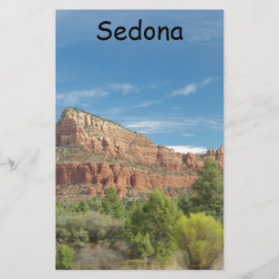 Rote Felsen in Sedona Briefpapier