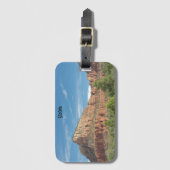 Rote Felsen in Sedona Gepäckanhänger (Vorderseite Vertikal)