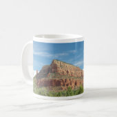 Rote Felsen in Sedona Kaffeetasse (Vorderseite Links)