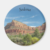 Rote Felsen in Sedona Magnet (Vorne)