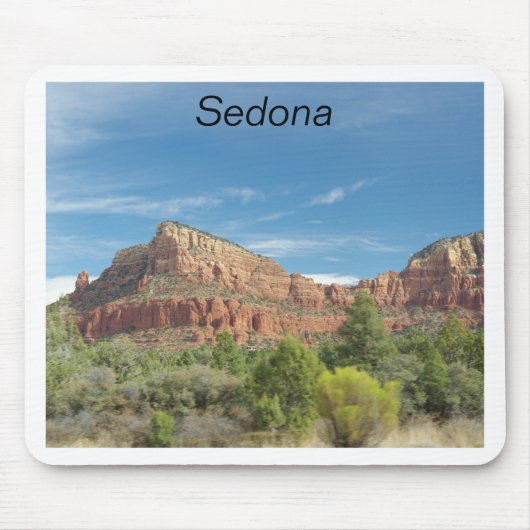 Rote Felsen in Sedona Mousepad (Vorne)