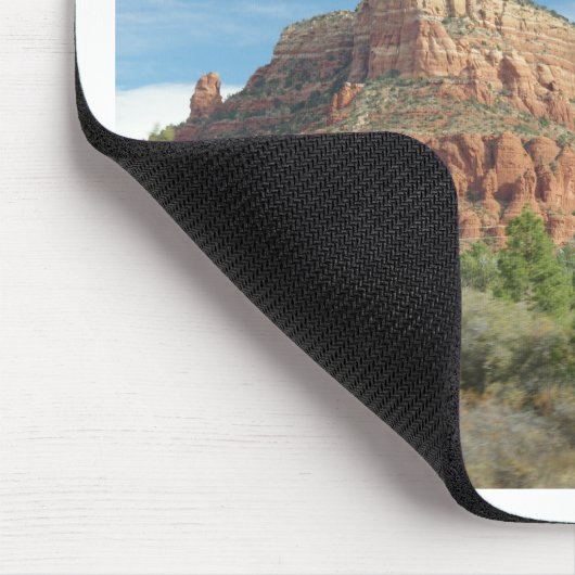 Rote Felsen in Sedona Mousepad (Ecke)