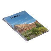 Rote Felsen in Sedona Notizblock (Rechte Seite)