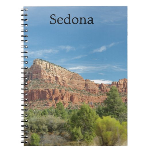 Rote Felsen in Sedona Notizblock (Vorderseite)