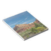 Rote Felsen in Sedona Notizblock (angewinkelt)