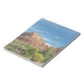 Rote Felsen in Sedona Notizblock (Rotiert)