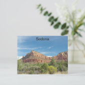 Rote Felsen in Sedona Postkarte (Stehend Vorderseite)