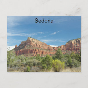 Rote Felsen in Sedona Postkarte
