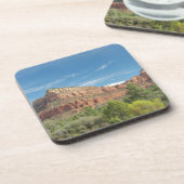 Rote Felsen in Sedona Untersetzer (Linke Seite)