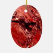 Rote Felsen, Mars Keramik Ornament (Vorne)