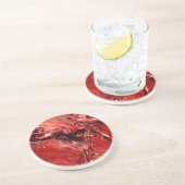 Rote Felsen Mars trinken Untersetzer (Seite)