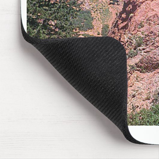 Rote Felsen Mousepad (Ecke)