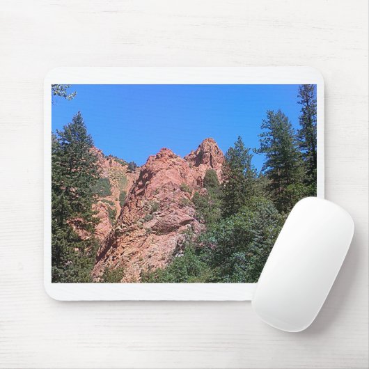 Rote Felsen Mousepad (Mit Mouse)