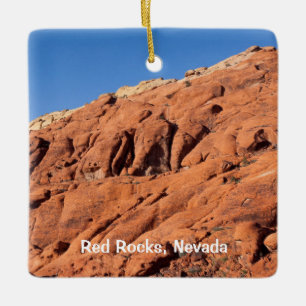 Rote Felsen, Nevada Keramikornament