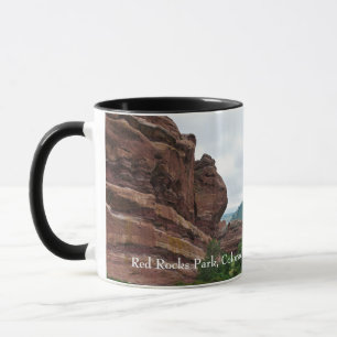 Rote Felsen Park und Gebirgskette Tasse