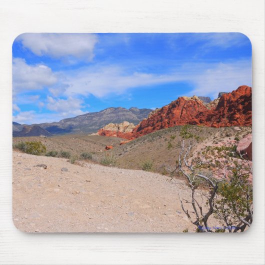 Rote Felsen Schlucht-Mousepad Mousepad (Vorne)