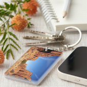 Rote Felsen-Schlucht Schlüsselanhänger (Vorderseite rechts)