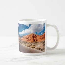 Rote Felsen-Schlucht-Tasse Kaffeetasse