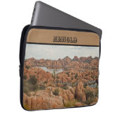 Rote Felsen Umgeben vom Prescott Arizona Foto Laptopschutzhülle (Vorne Rechts)