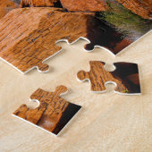 Rote Felsen und Canyons Utah. Puzzle (Seite)