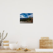 Rote Felsen und die Rocky Mountains Poster (Küche)