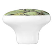 Rote Felsen und Kakteen I Keramikknauf (Seitenansicht)