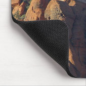 Rote Felsen von Nevada Mousepad (Ecke)