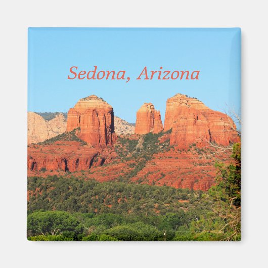 Rote Felsen von Sedona, Arizona Magnet (Vorne)