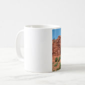 Rote Felsen von Sedona Kaffeetasse (Vorderseite Links)