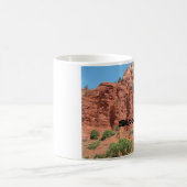 Rote Felsen von Sedona Kaffeetasse (Mittel)