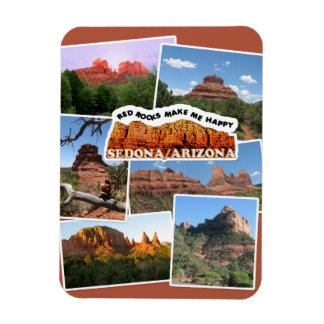 Rote Felsen von Sedona Magnet