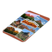Rote Felsen von Sedona Magnet (Linke Seite)