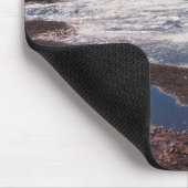 Rote Felsenküste – Oberer See, O.P. Mousepad (Ecke)