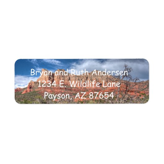 Rote Felslandschaft Sedona Arizona (Vorne)