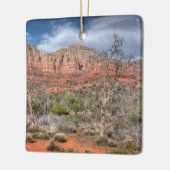 Rote Felslandschaft Sedona Arizona Keramikornament (Links)