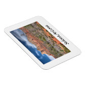 Rote Felslandschaft Sedona Arizona Magnet (Rechte Seite)