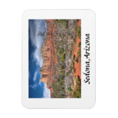 Rote Felslandschaft Sedona Arizona Magnet (Vertikal)