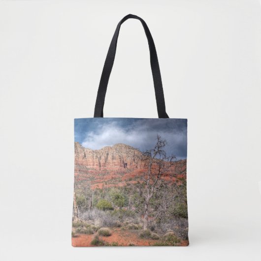 Rote Felslandschaft Sedona Arizona Tasche (Vorderseite)