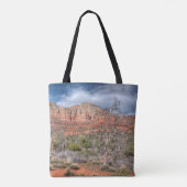 Rote Felslandschaft Sedona Arizona Tasche (Rückseite)
