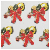 Rote festliche Bögen Stoff (Muster)