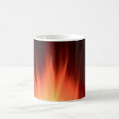 Rote Feueranzeige Kaffeetasse (Mittel)