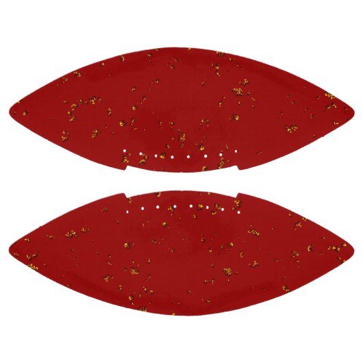 Rote Feuerstrahlen überlagern Ihr Foto Football (Paneele)