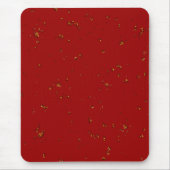 Rote Feuerstrahlen überlagern Ihr Foto Mousepad (Vorne)