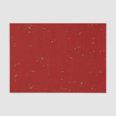 Rote Feuerstrahlen überlagern Ihr Foto Seidenpapier (Vorderseite)