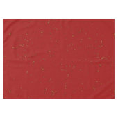 Rote Feuerstrahlen überlagern Ihr Foto Tischdecke (Vorderseite (Horizontal))