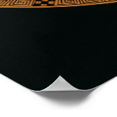 Rote Figur mit Athena, Theseus Poster (Ecke)