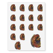 Rote Firebird Thunderbird Flammen Phoenix Pheonix